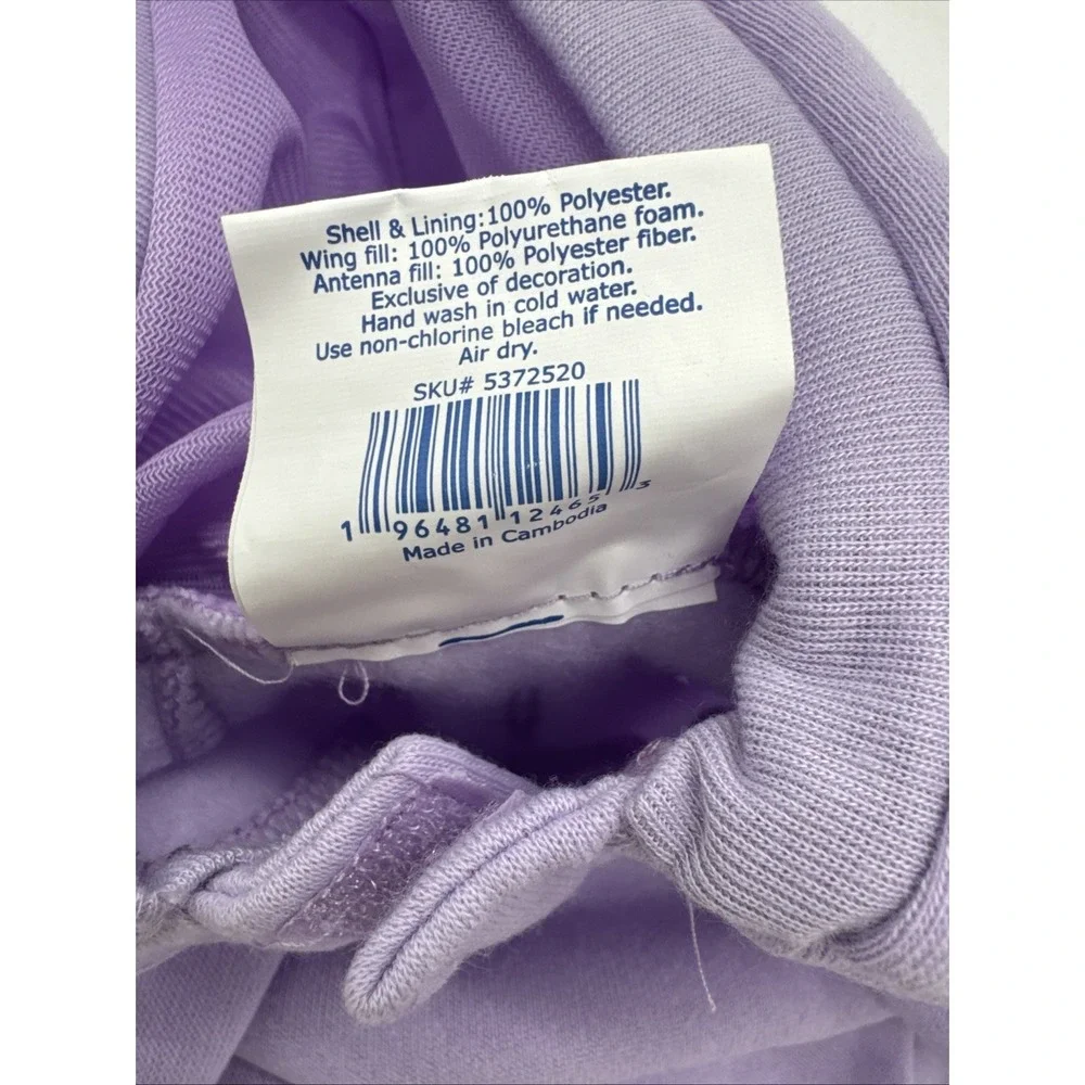 Purple Dream Butterfly Size X Small Dog Apparel Brand Sequins